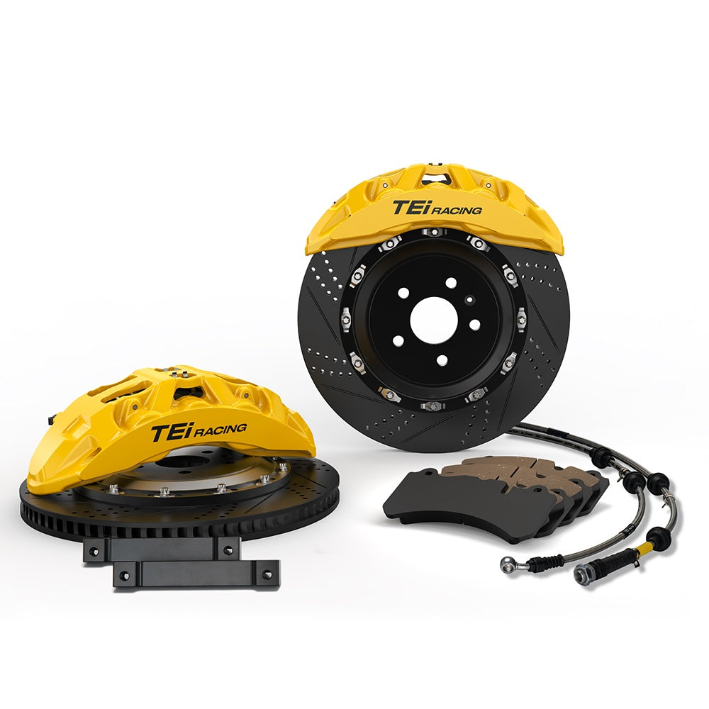 TEi BRAKES P60NS+ six-piston front brake kit