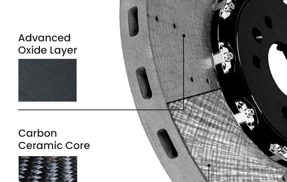 TEI tccb r long fiber carbon ceramic rotor