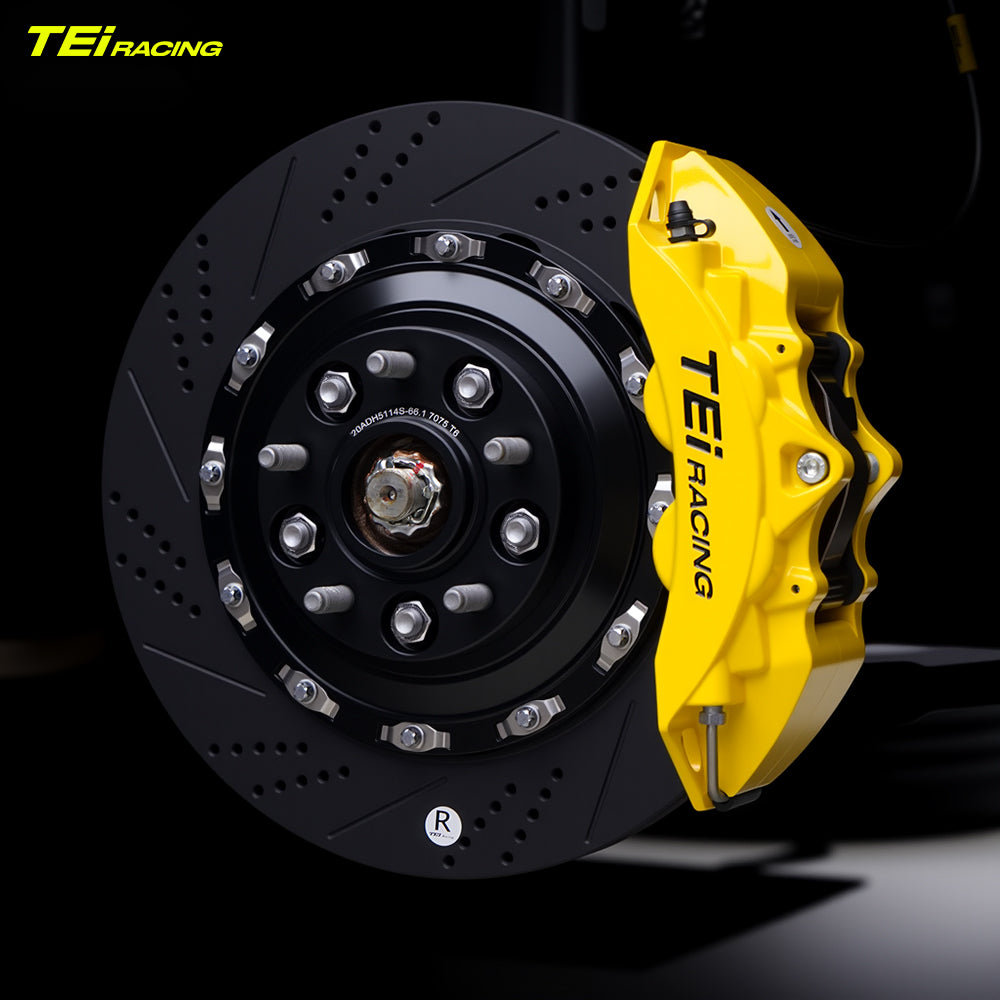 TEI Brakes — P40NS+ Four-Piston Front Brake Kit — supplemental local image