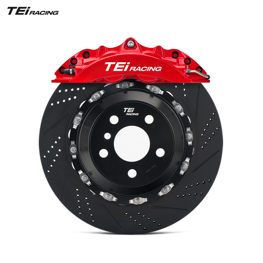 TEI Brakes — P40NS-R Four-Piston Rear Brake Kit — supplemental local image