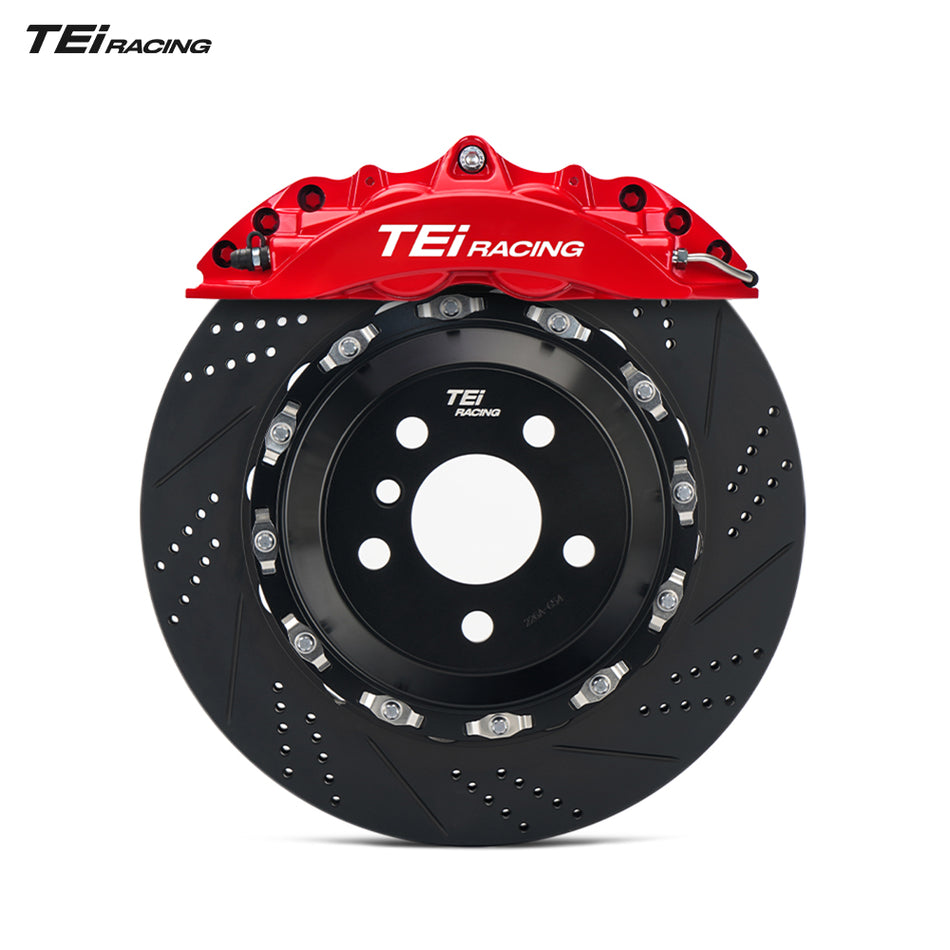TEI Brakes — P40NS-R Four-Piston Rear Brake Kit — supplemental local image