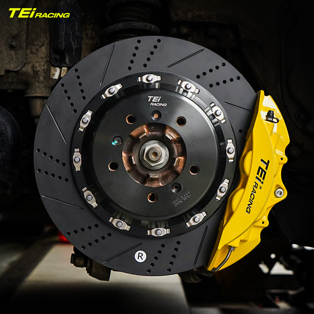 TEI Brakes — P40NS-R Four-Piston Rear Brake Kit — supplemental local image