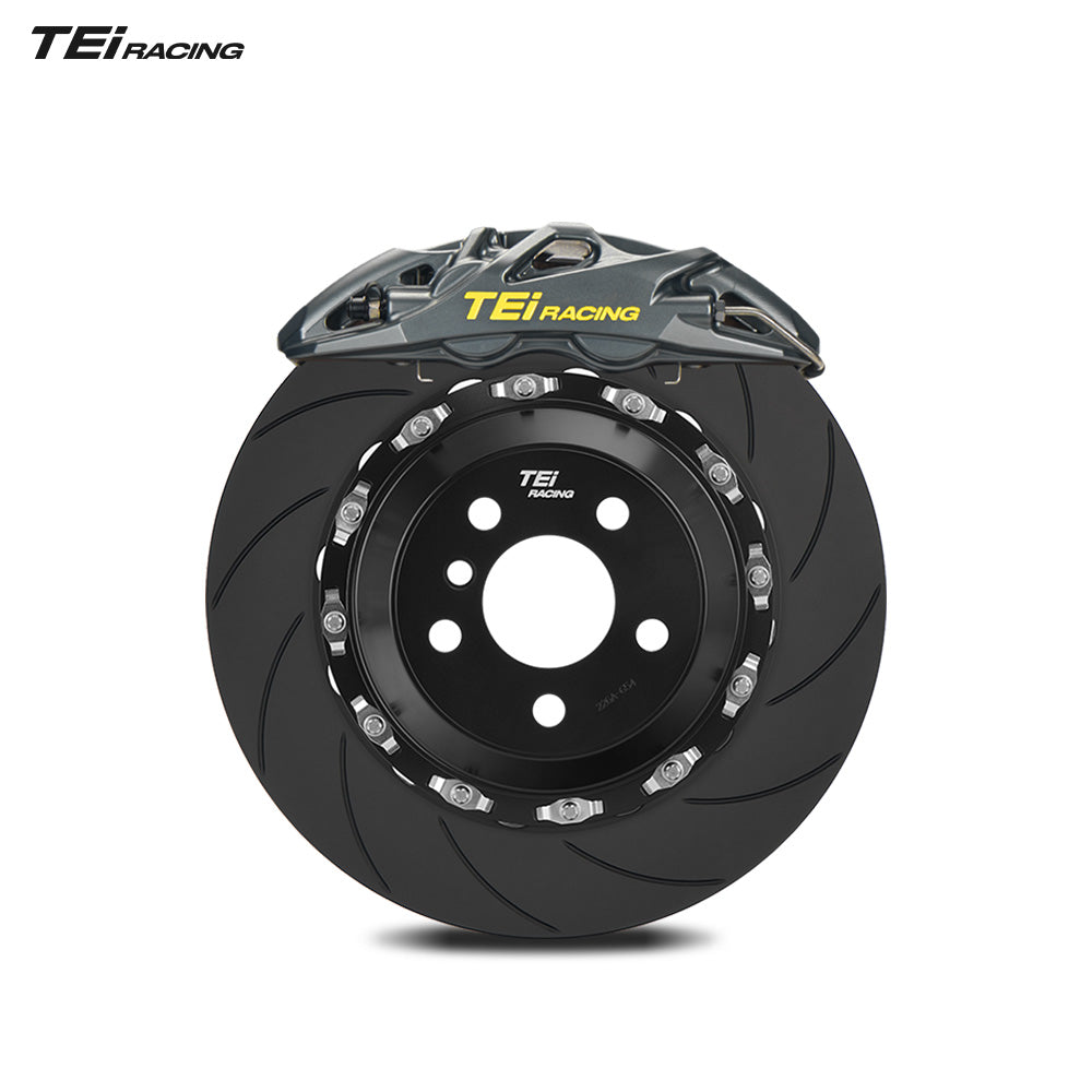 TEI Brakes — GTS4-R Four-Piston Rear Brake Kit — supplemental local image