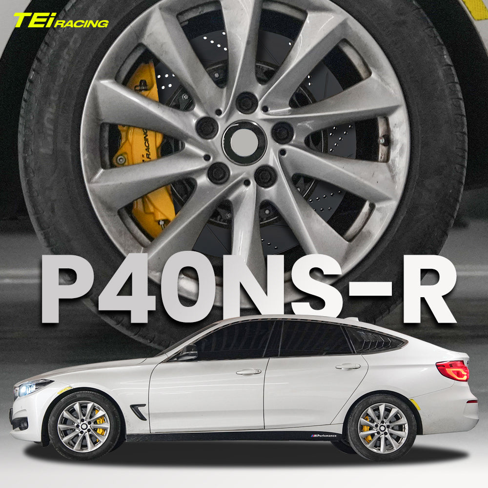 TEI Brakes — P40NS-R Four-Piston Rear Brake Kit — supplemental local image