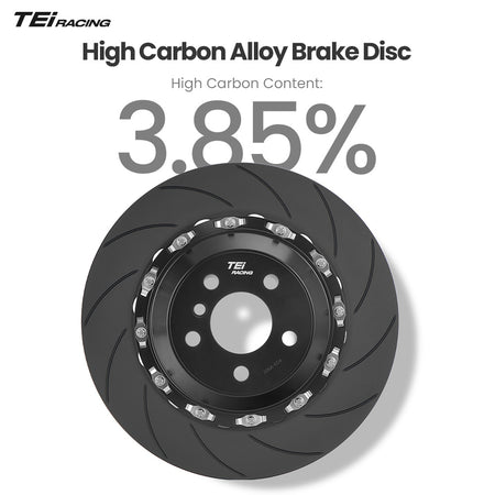 TEI Brakes — GTS6 Six-Piston Front Brake Kit — supplemental local image