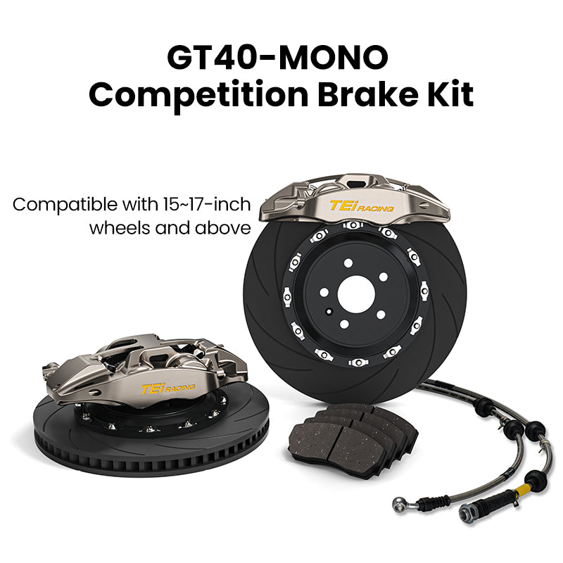 GT40-MONO ชุดเบรกหน้าสี่ลูกสูบ