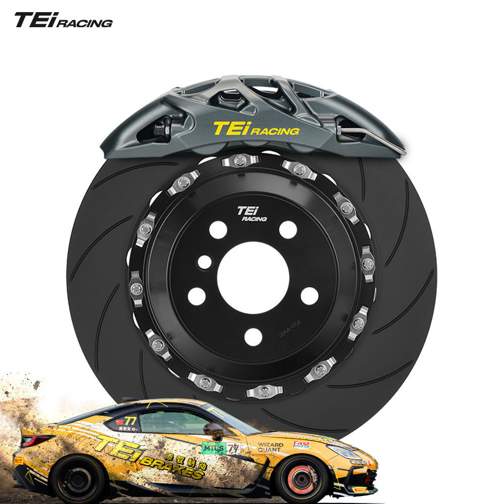 TEI Brakes — GTS6 Six-Piston Front Brake Kit — supplemental local image