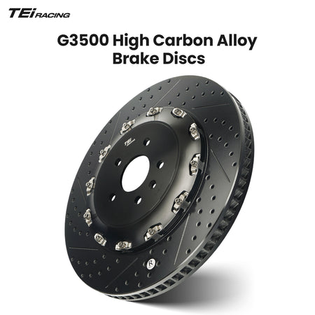 TEI Brakes — P40NS-R Four-Piston Rear Brake Kit — supplemental local image