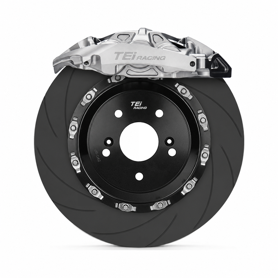 TEI Brakes — GT60-MONO — Liquid Silver caliper