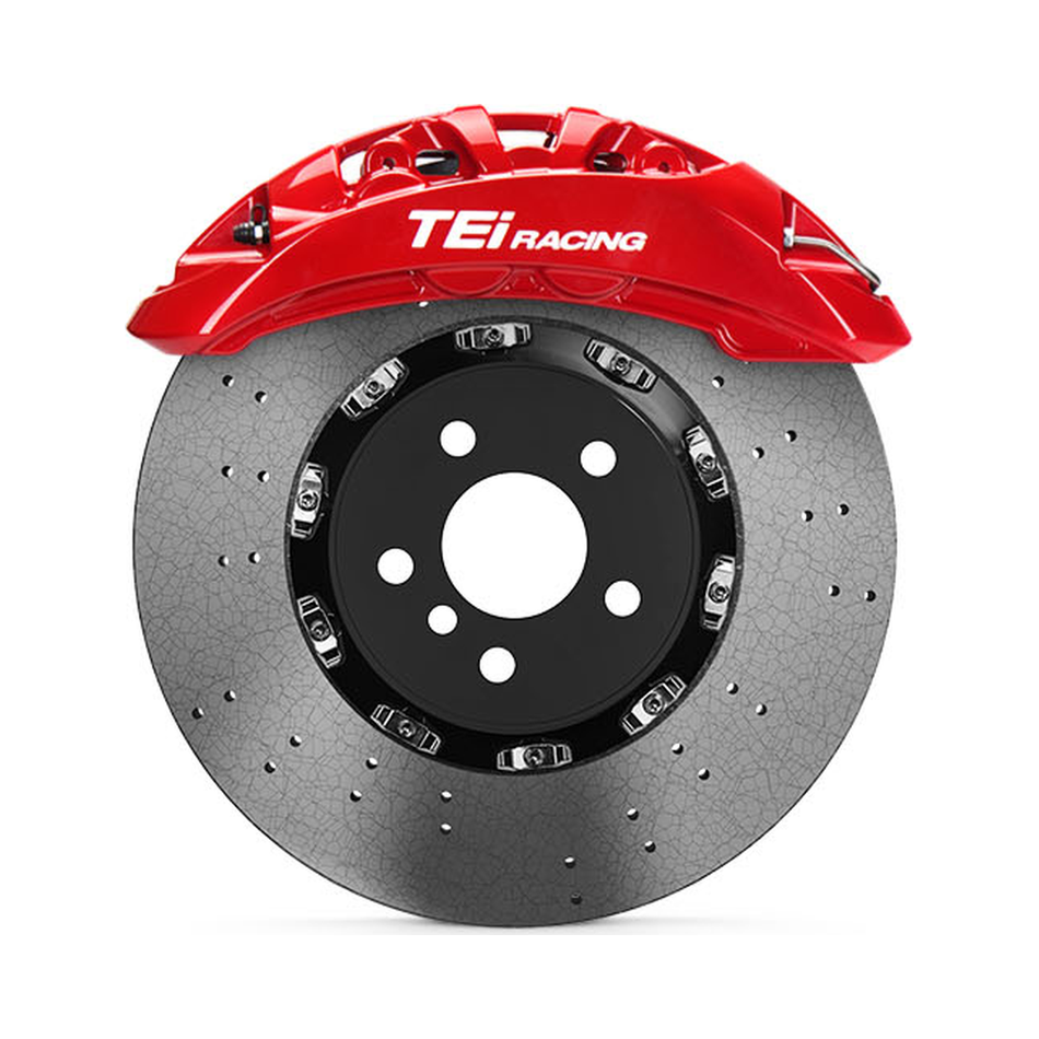 TEI Brakes — SR10 — Red caliper (carbon-ceramic disc)
