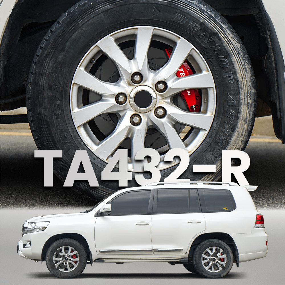 TEI Racing TA432 four-piston rear brake kit with 355mm rotor