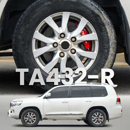 TEI Racing TA432 four-piston rear brake kit with 355mm rotor