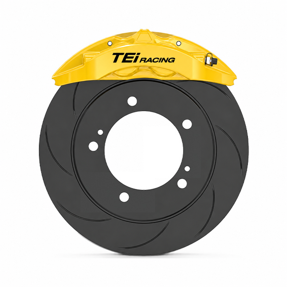 TEI Brakes — TC443 — Yellow caliper
