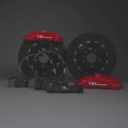 TEI Brakes — P40NS+ Four-Piston Front Brake Kit — product video