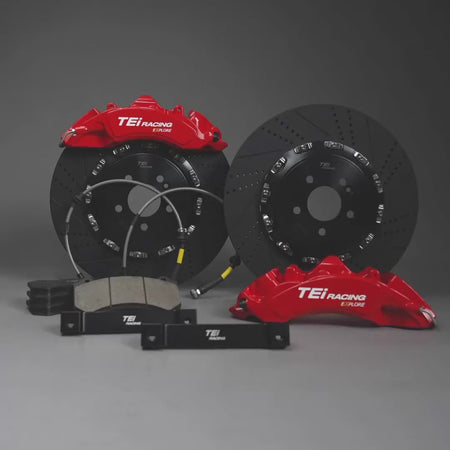 TEI Brakes — S60-Explore Six-Piston Front Brake Kit — product video