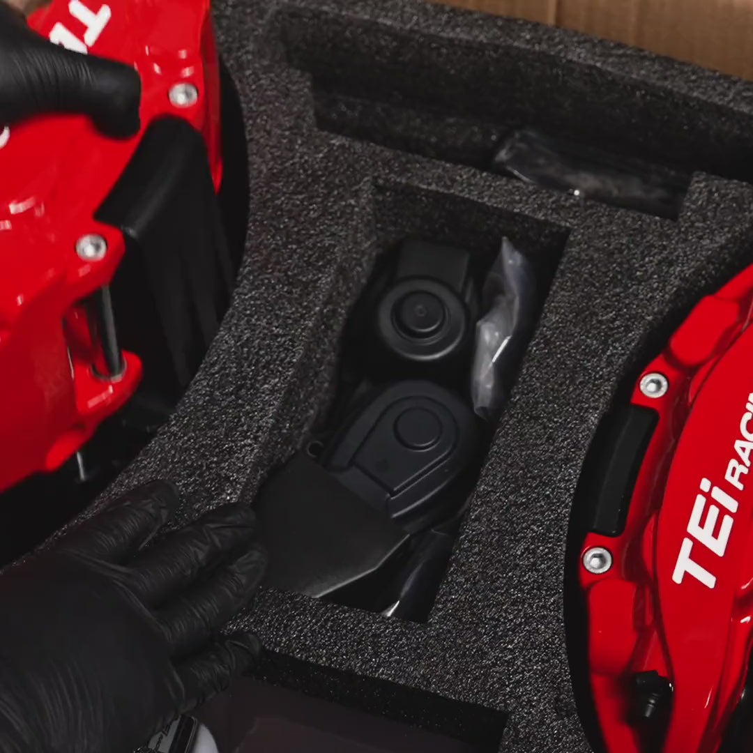 TEI Brakes — P4-Explore Four-Piston Rear Brake Kit — product video