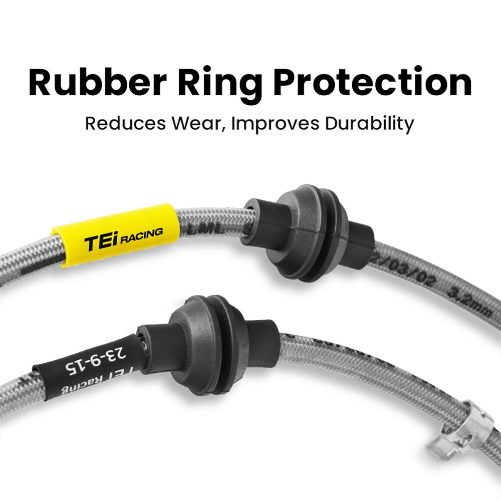 TEI Brakes — TEI braided stainless steel brake lines
