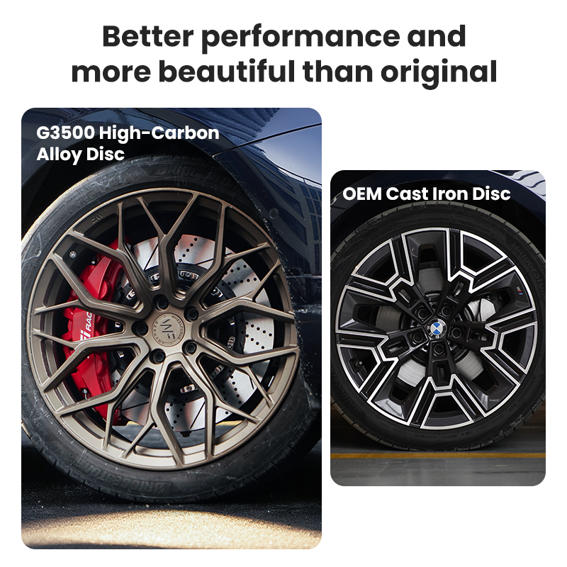 TEI Brakes — TEI G3500 high-carbon alloy brake disc