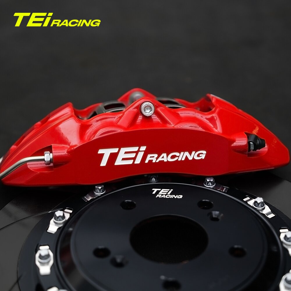 TEI Brakes — P40EV Four-Piston Front Brake Kit — product image