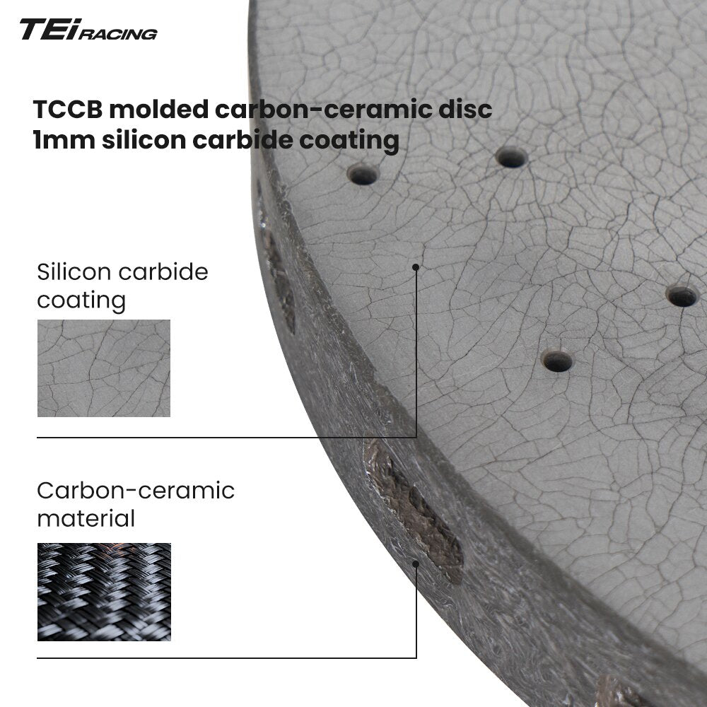 TEI Brakes — TCCB Carbon Fiber Ceramic Rotor — product image