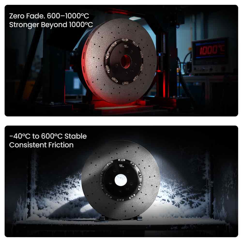 TEI Brakes — TCCB-R Long-Fiber Carbon Fiber Ceramic Rotor — product image